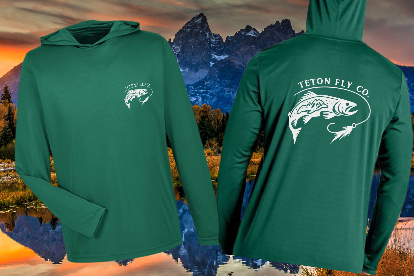 OG Teton Trout Sun Hoodie