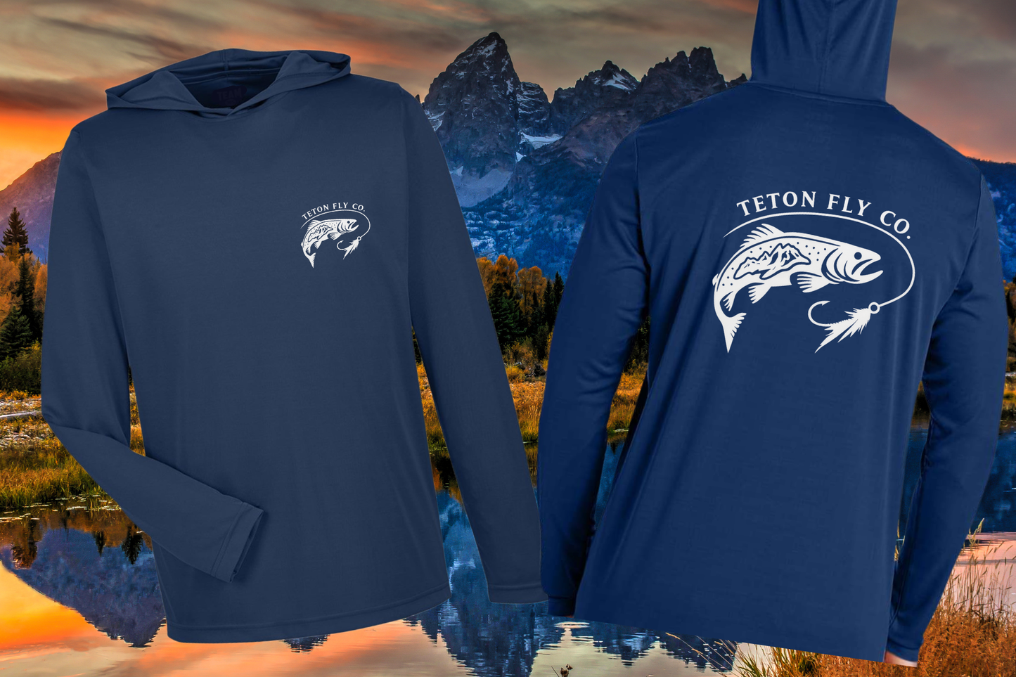 OG Teton Trout Sun Hoodie