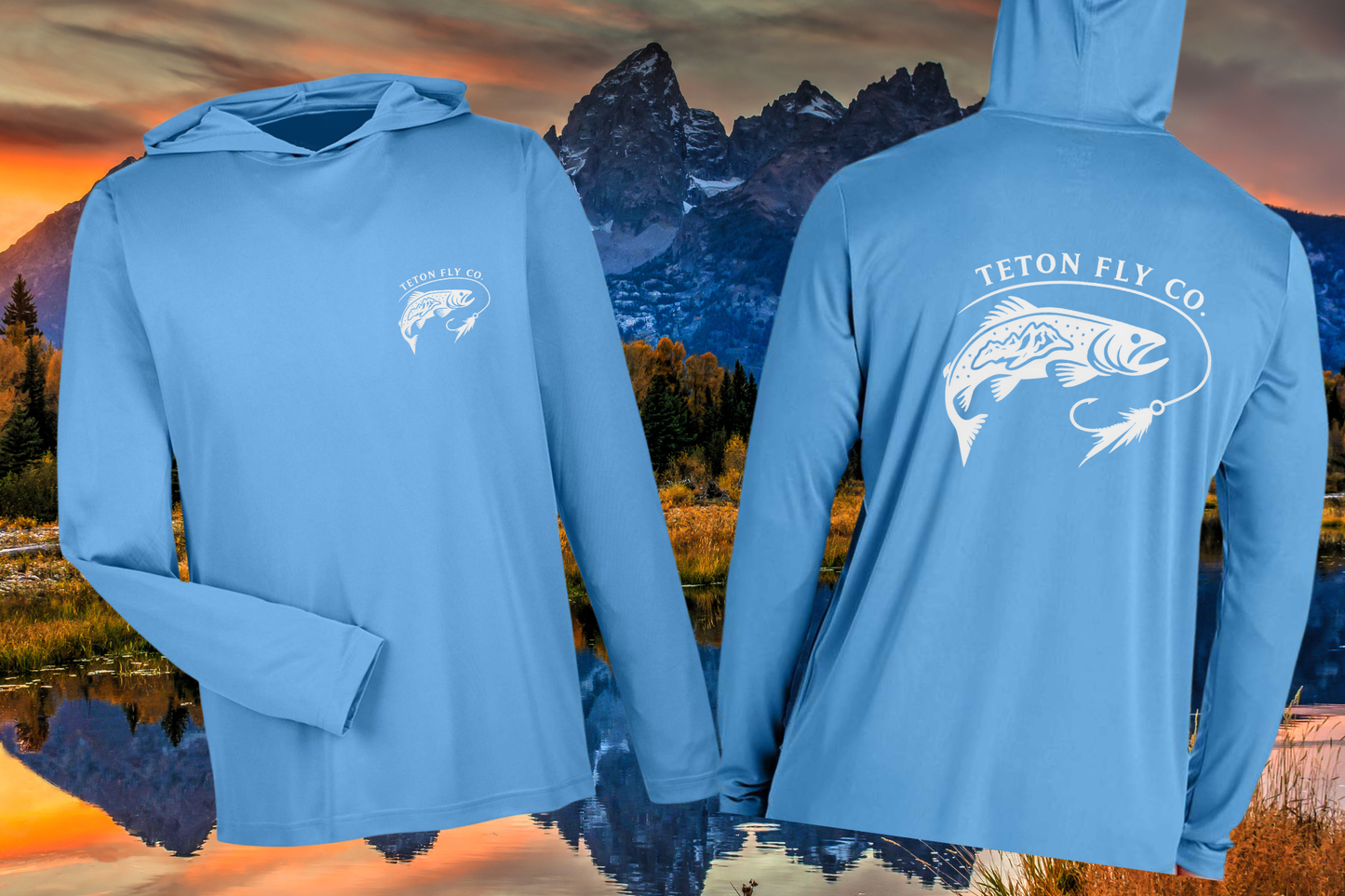 OG Teton Trout Sun Hoodie